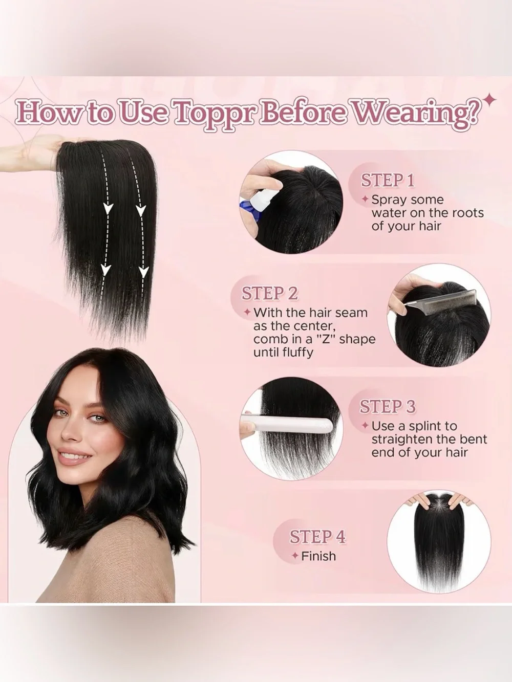 N/A hair toppers